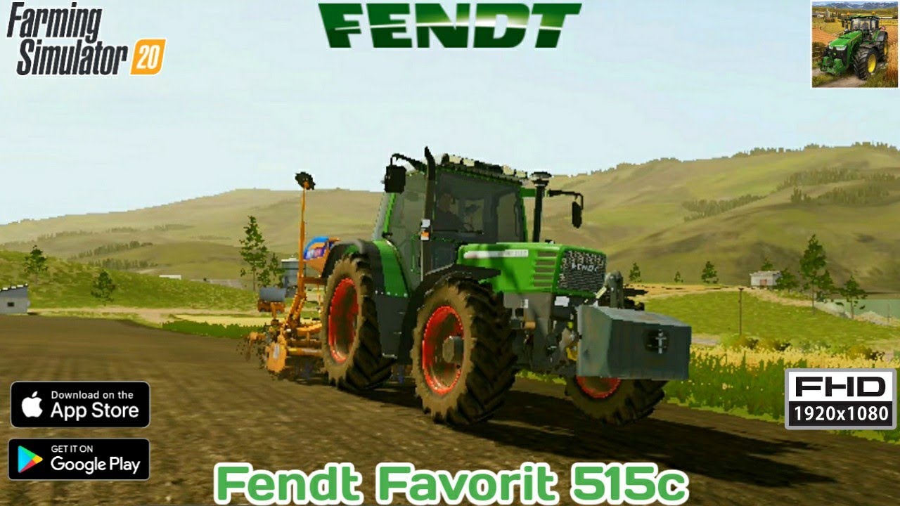 Farming Simulator 20 |&bull;#7| Fendt Favorit 515c Attached Alpego Jet-M Seeder | Seeding Wheat