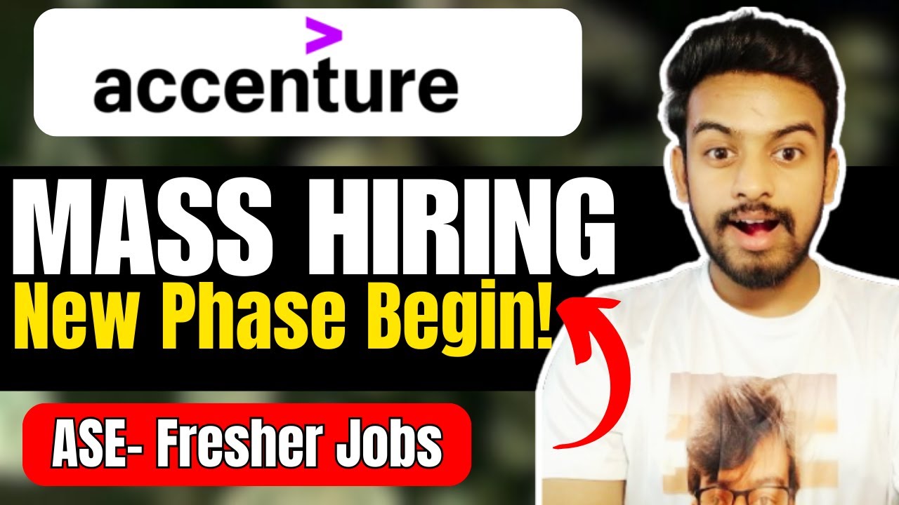 Accenture Mass Hiring New Phase Started ! Biggest Update | OFF Campus | Exam Pattern