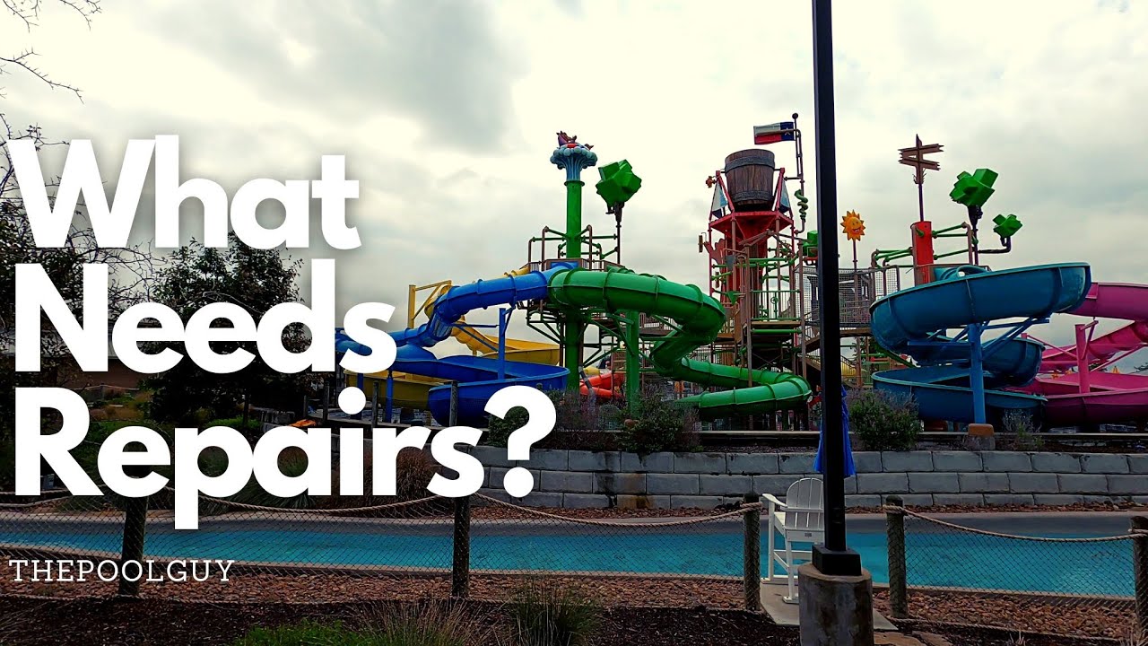 Water Park Walkthrough, Identifying Things That Need Repair