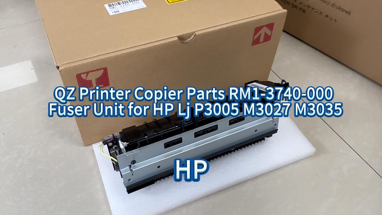 QZ Printer Copier Parts RM1 3740 000 Fuser Unit for HP Lj P3005 M3027 M3035#hp #fuser #factory