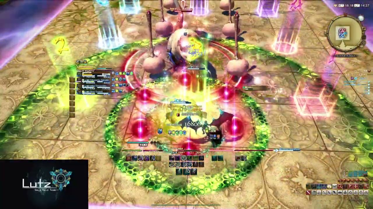 [FF14] 異聞シラディハ水道 零式 学者視点