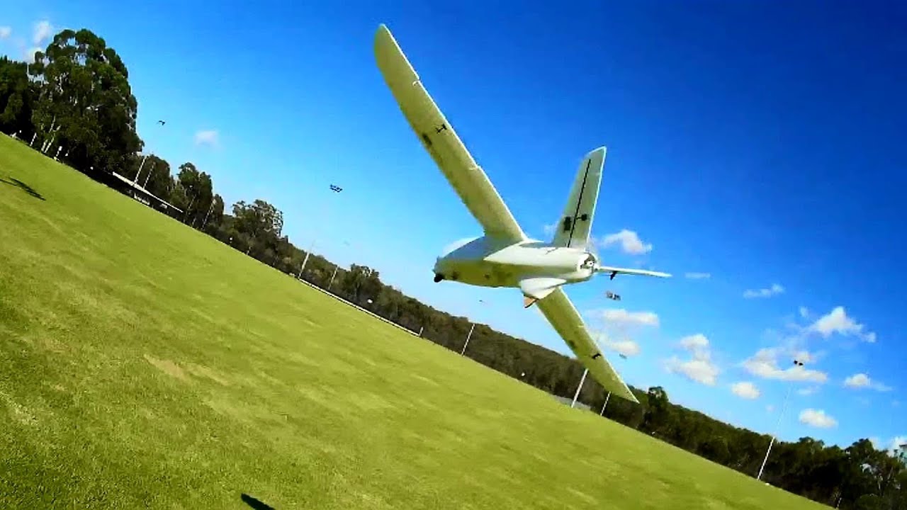 X-UAV Talon Mini (Mini Talon) Flight Testing - Flaperons