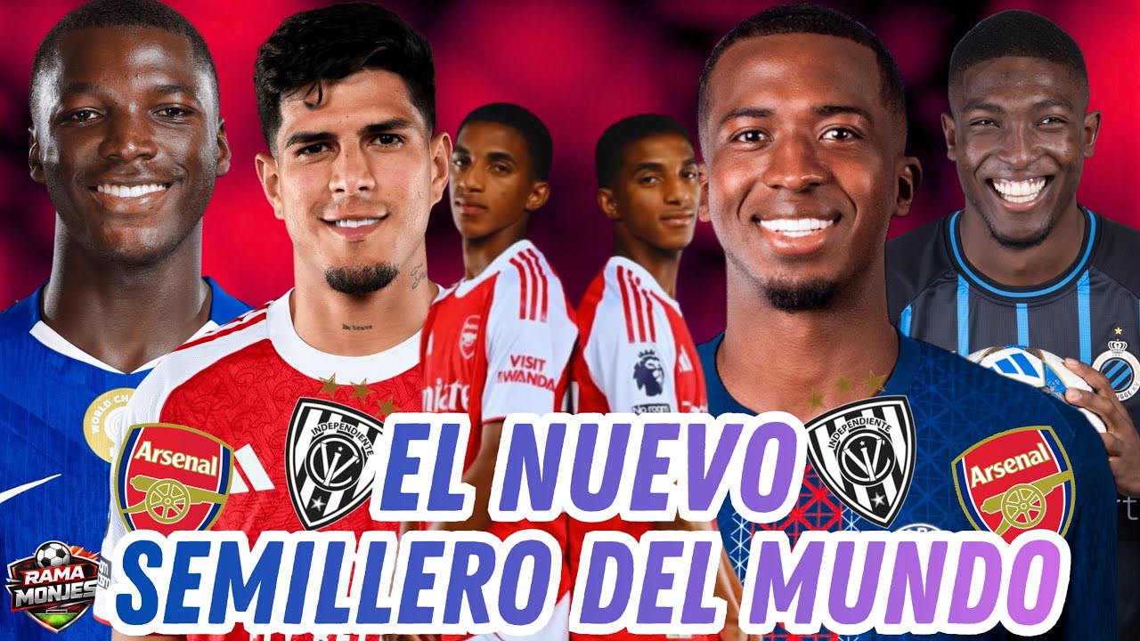 💣🇪🇨Del SEMILLERO de CAICEDO e HINCAPIÉ...ARSENAL FICHA a los GEMELOS QUINTERO🔥