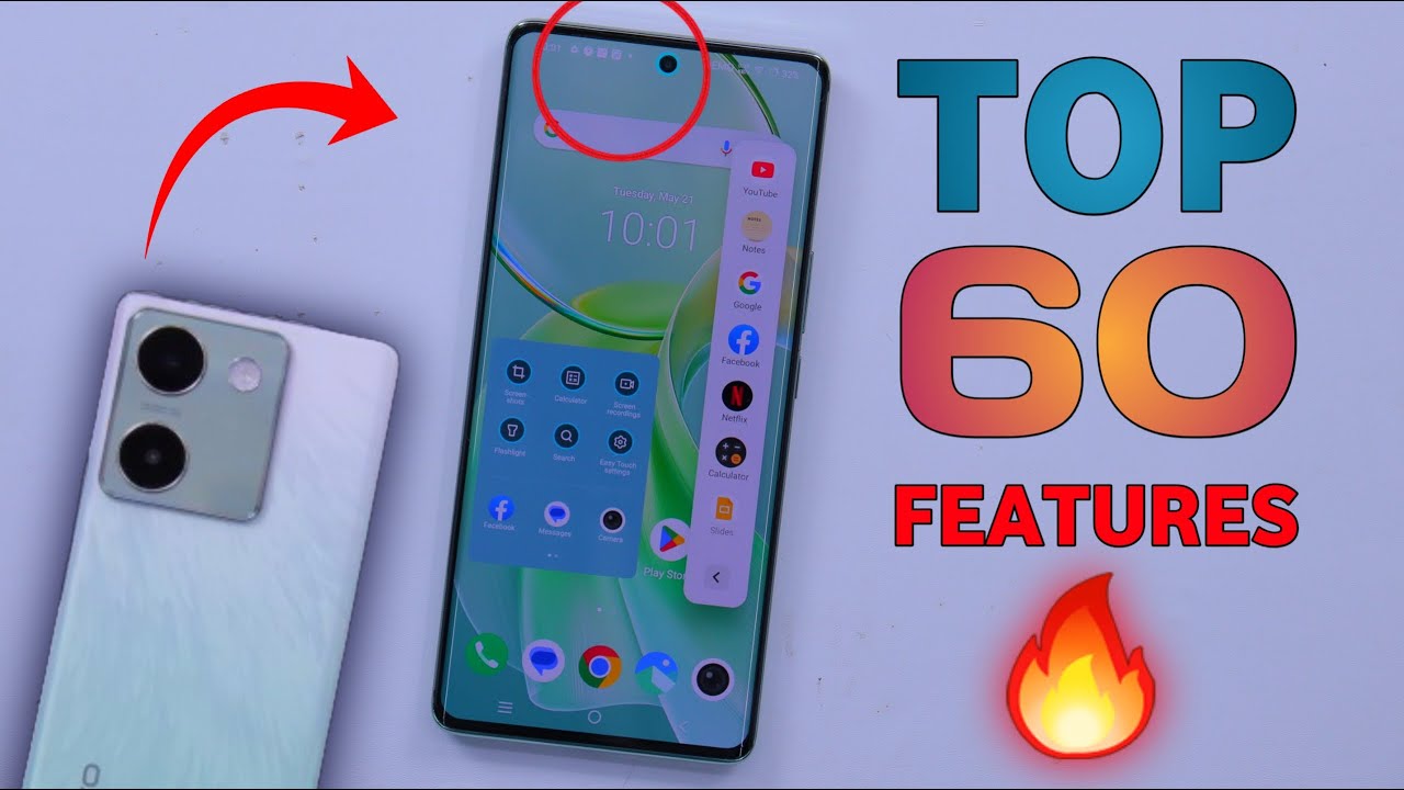 Vivo Y200 Pro 5G Tips And Tricks - Top 60++ Hidden Features | Hindi-हिंदी