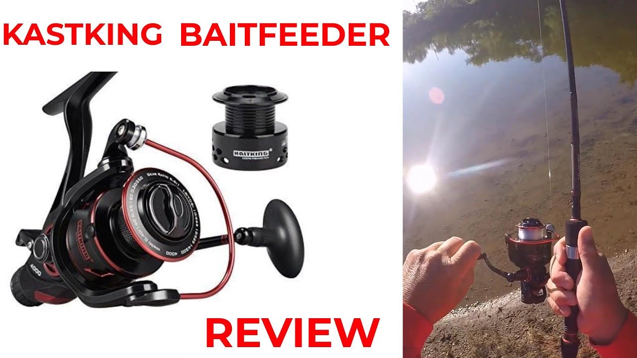 KASTKING SHARKY BAITFEEDER III SPINNING REEL REVIEW | Fishing With Vance