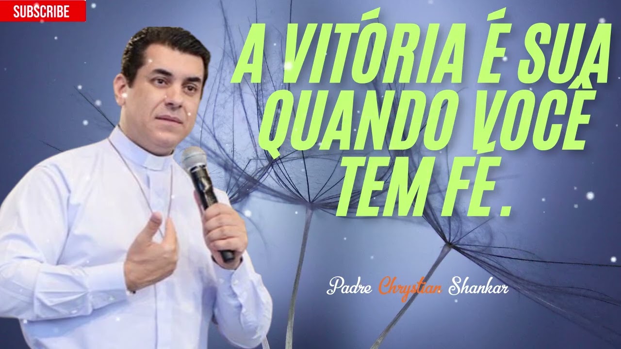 A vitória pertence àqueles que têm fé em Deus.