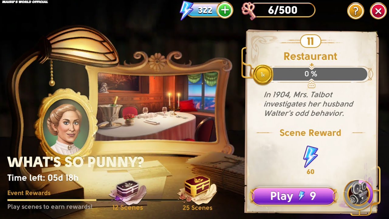 June's Journey Secrets 40 Scene 11 Restaurant Word Mode 4K ULTRA HD
