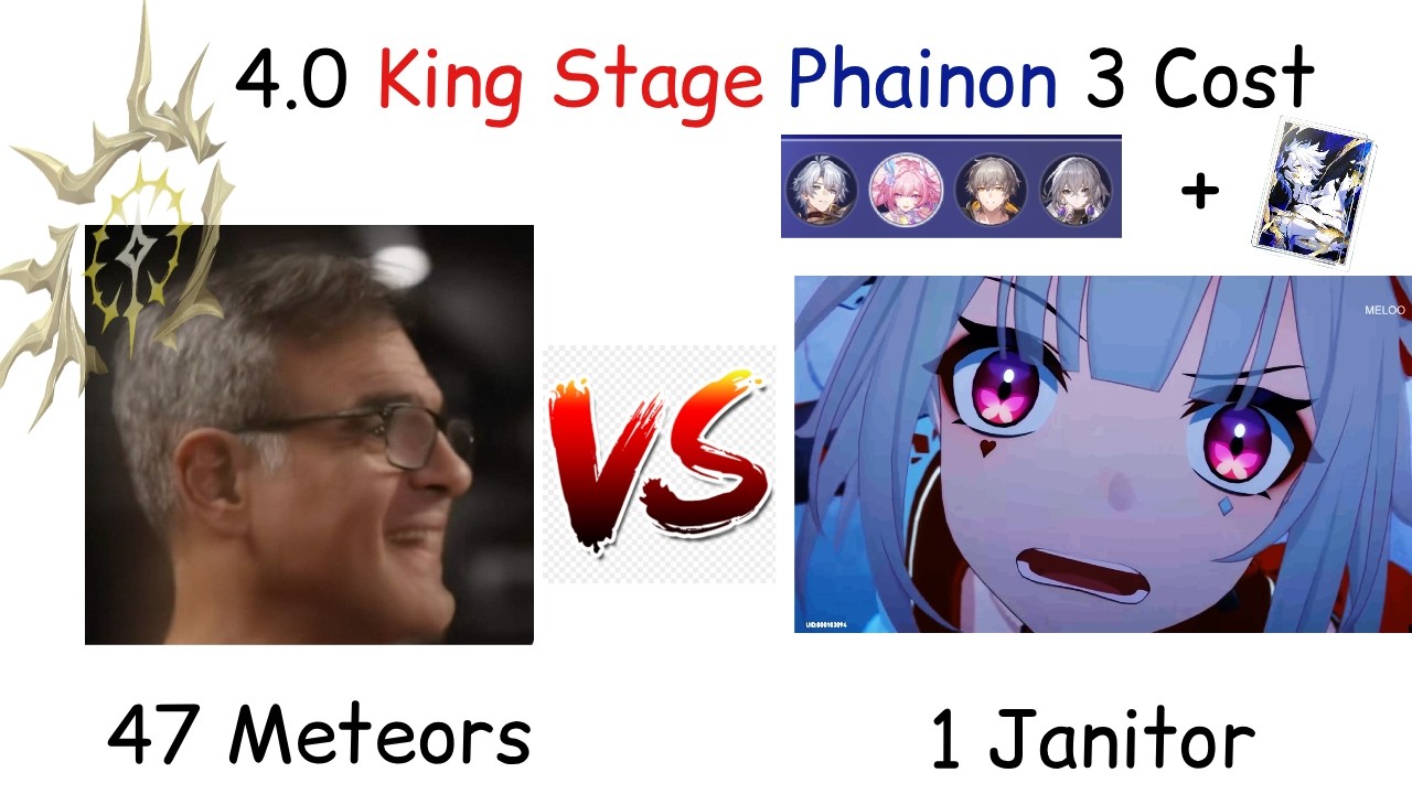 3 Cost IS REAL? HSR 4.0 King Stage | Phainon vs Sparxicon