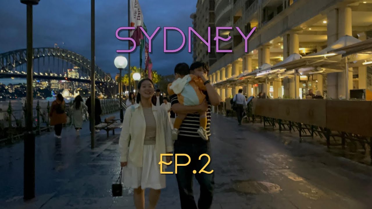 ep.2 호주에서 25개월 아기와 뮤지컬 관람🇦🇺 유모차로 대중교통 이용하기 l 호주 브런치, 옵저버토리힐