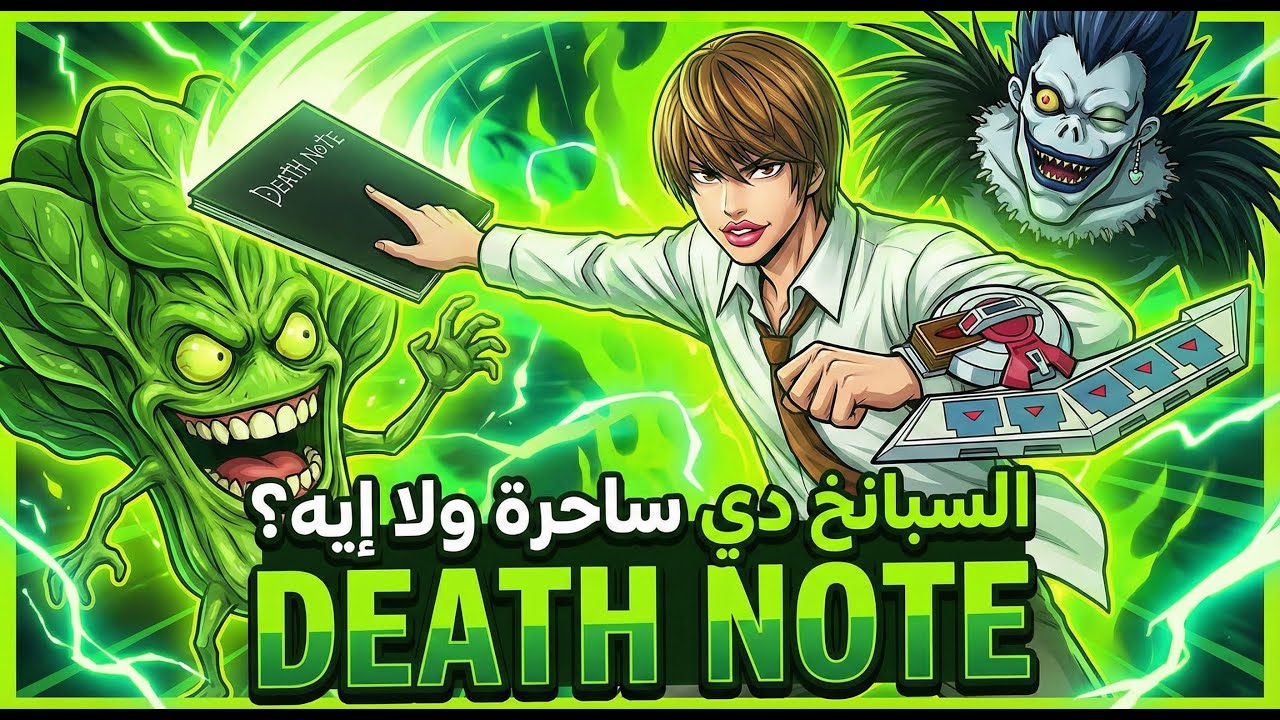 📓 ياجامي لايت يكتشف أخطر مؤامرة في التاريخ: السبانخ! 🥬😱