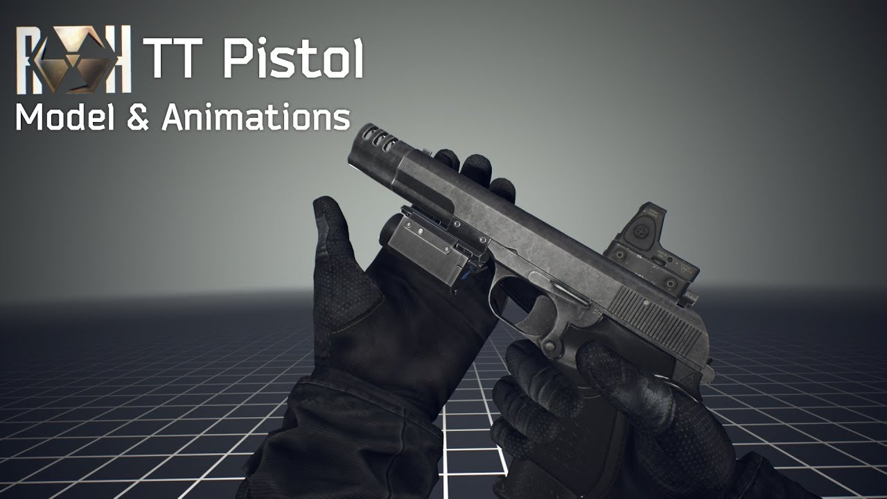 [Ray of Hope] TT Pistol: Model & Animations
