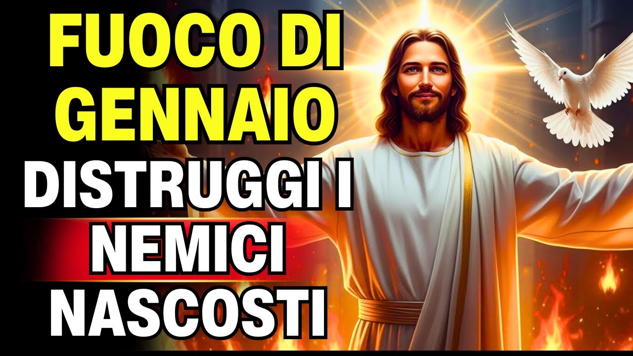 🛡️ Preghiera di fuoco di gennaio: ALLONTANA ogni attacco maligno e nemici nascosti dalla tua vita