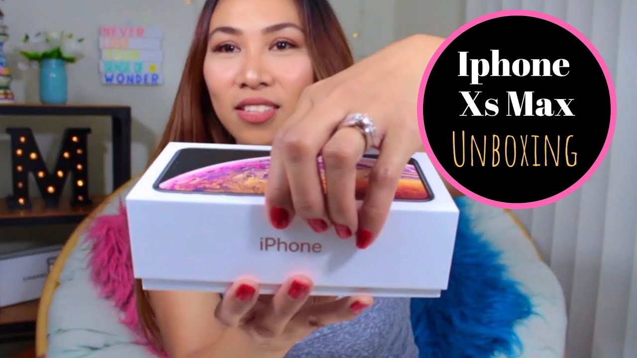 💐Iphone Xs MAX Unboxing | Maureen Scott💐