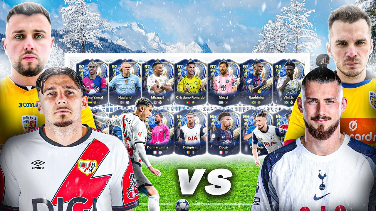 ANDREI RAȚIU VS RADU DRĂGUȘIN FOOTBALL CHALLENGE TOTY EDITION!! 