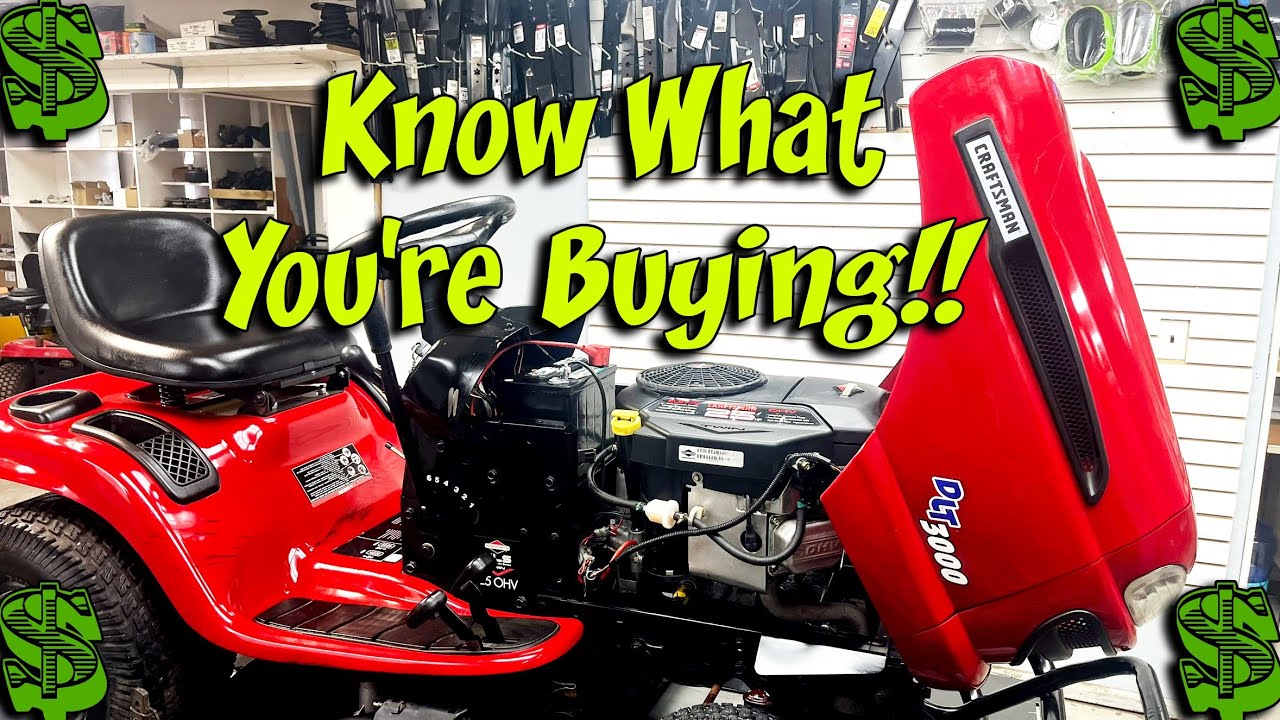 Riding Mower How We Check Out A Mower For Sale / Diagnose Issues & Fully Repair Briggs & Stratton