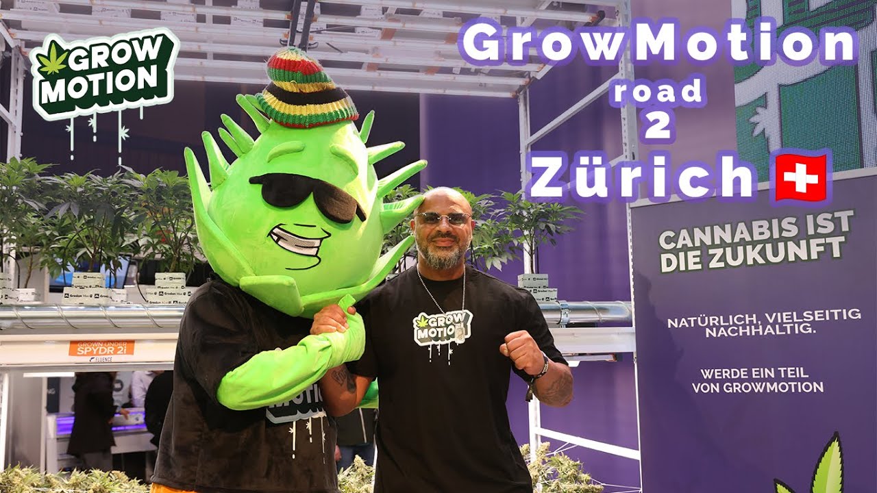 🟣 GrowMotion in Z&uuml;rich bei der Cannabis Messe 🪴