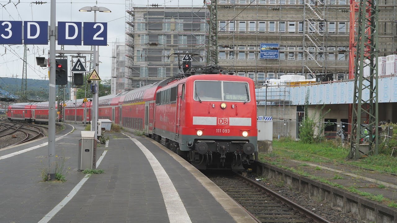 Züge in Aachen HBF Mit Br 111 186 146 185 192 429 643 462 1440 406 442 THA