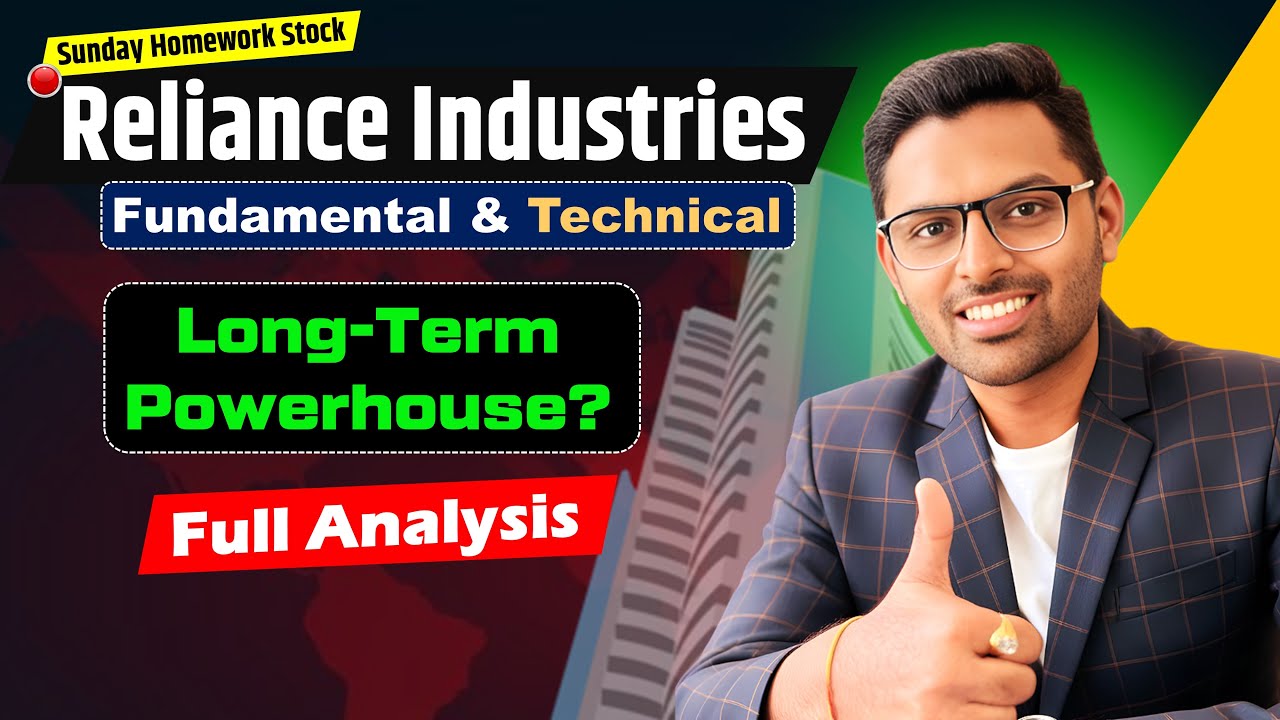 Reliance Industries Ltd | Long-Term Powerhouse? | Full Analysis | Rohit Tated