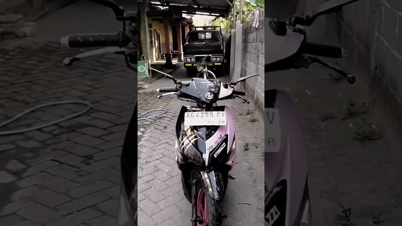 part baru mari kita buru l tampilan spion winglet dipasang di vario.