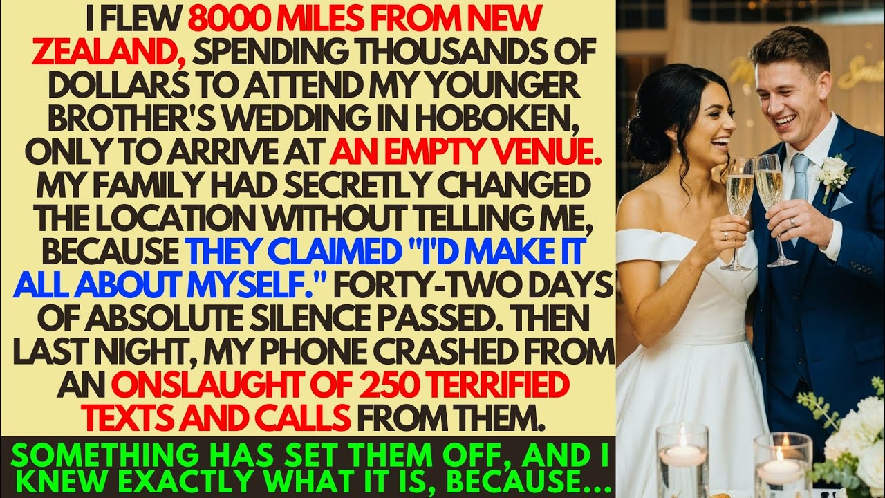 My Family Secretly Changed My Younger Brother's Wedding Venue. I Flew 8000 Miles From NZ To Meet... 