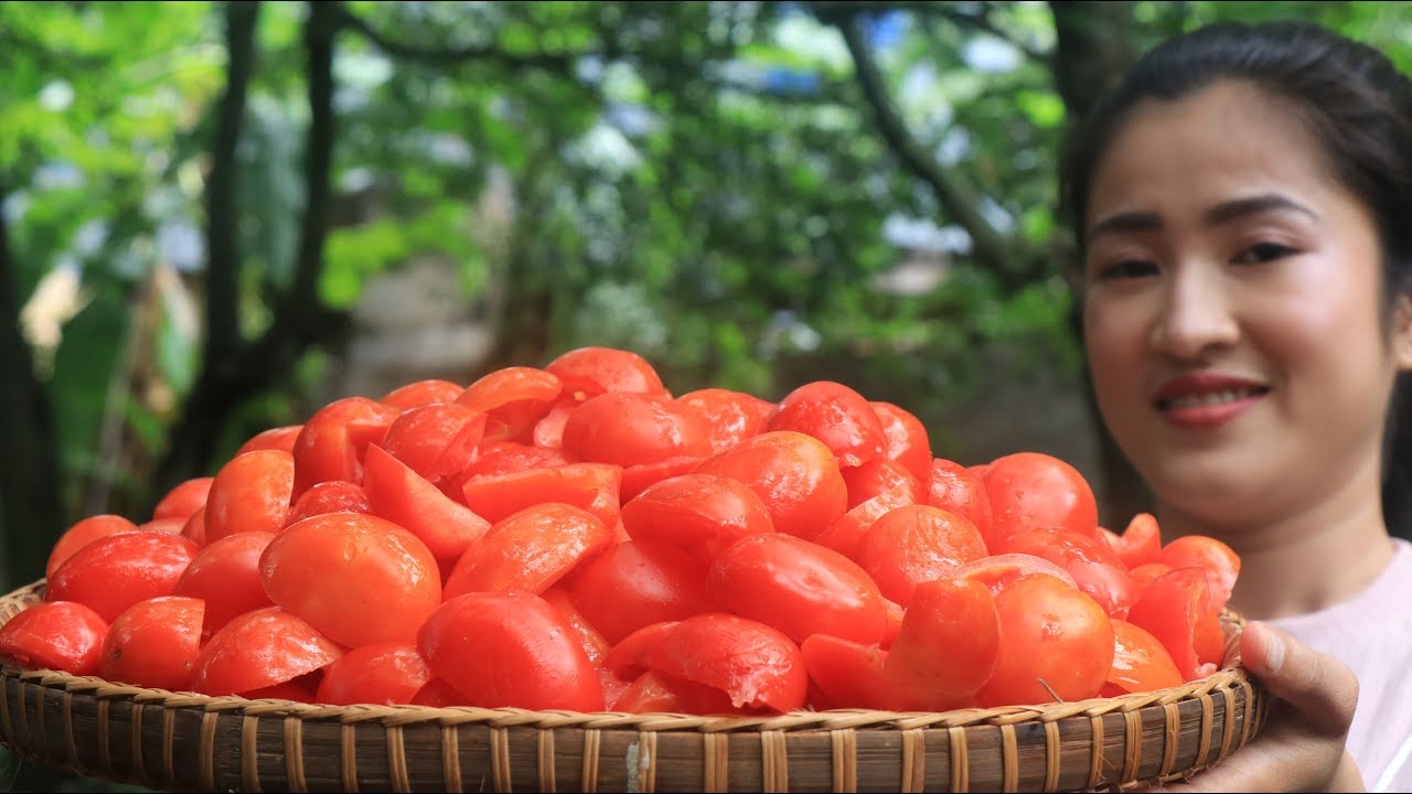 Tomato Dessert Recipe - Sweet Tomato Recipe cooking by countryside life TV.