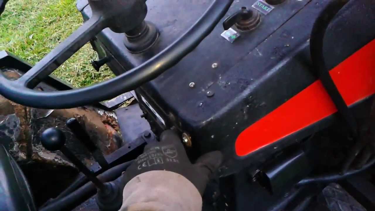 Traktorek ogrodniczy Holder z kosiarką Gutbrod