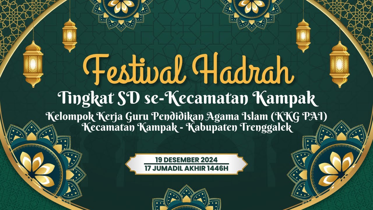 Festival Hadrah Tingkat SD se-Kecamatan Kampak