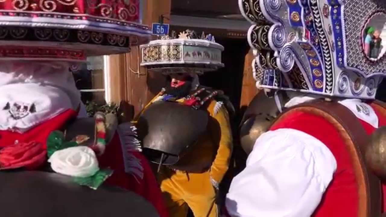 Silvesterchlausen Urnäsch - Stock Footage 4K@24p