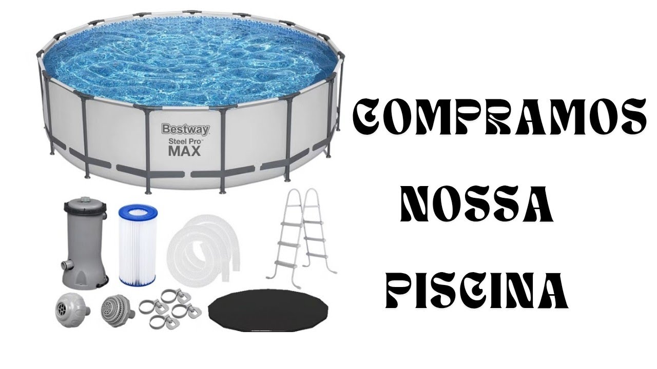 PISCINA ESTRUTURAL BESTWAY PRO MAX 16.015 L #piscinas #bestway