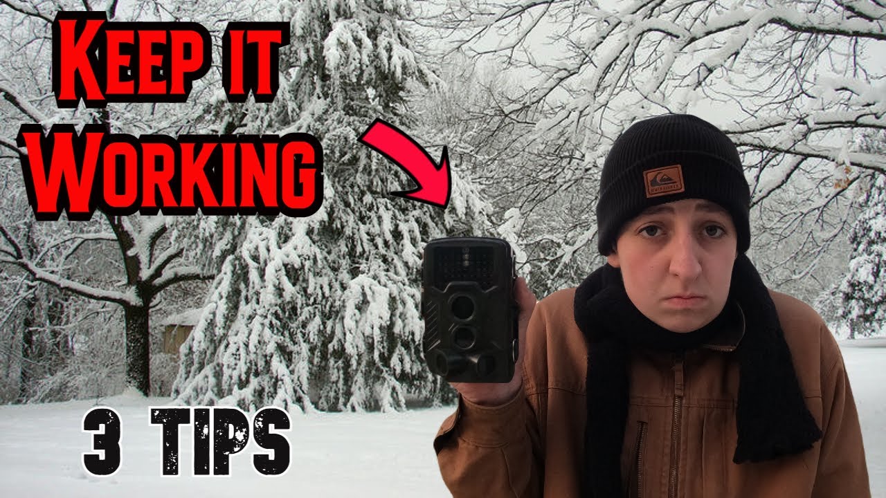 How to Keep Your Trail Cameras Working During Winter | 3 Tips