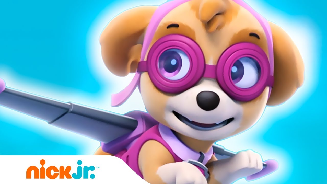 Psi Patrol | 🌸 Najlepsze momenty z udziałem Skye 🌸 | Nick Jr.