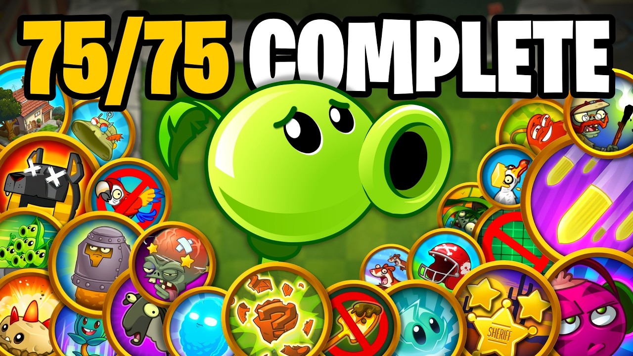 Я получил ВСЕ достижения в Plants vs Zombies 2