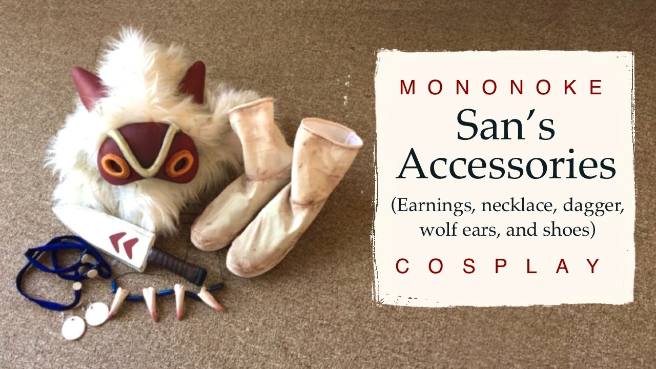 Crafting San’s Accessories - Mononoke Cosplay Build (Part 3)