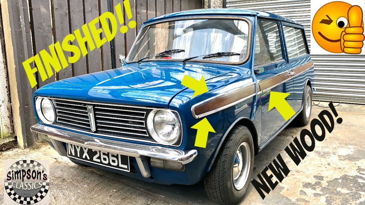 POLISHED PAINT & NEW WOOD!!! - SAVING A CLASSIC MINI CLUBMAN ESTATE