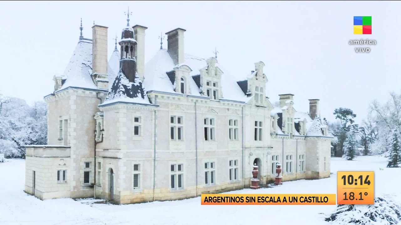 🇫🇷 Francia: un argentino compró un castillo en ruinas