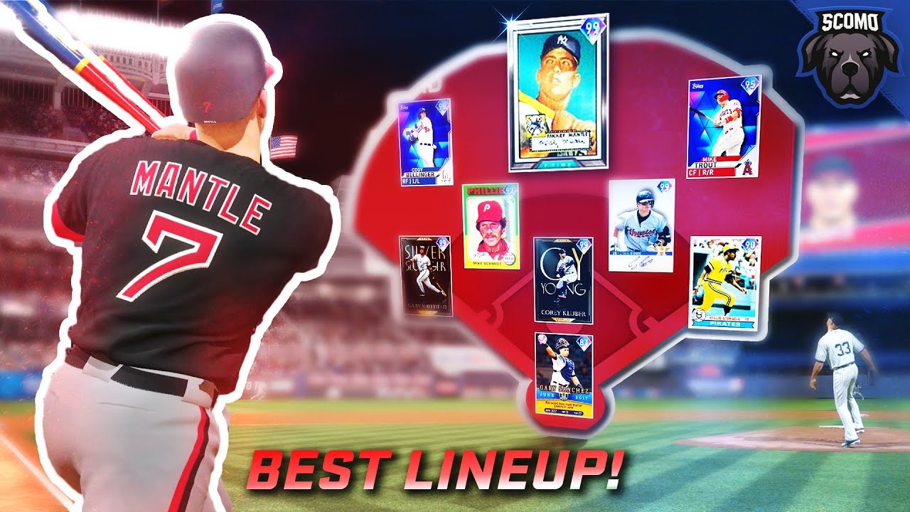 Best Lineup In MLB! 99 Overall Mickey Mantle Debut [MLB The Show 20 Gameplay]