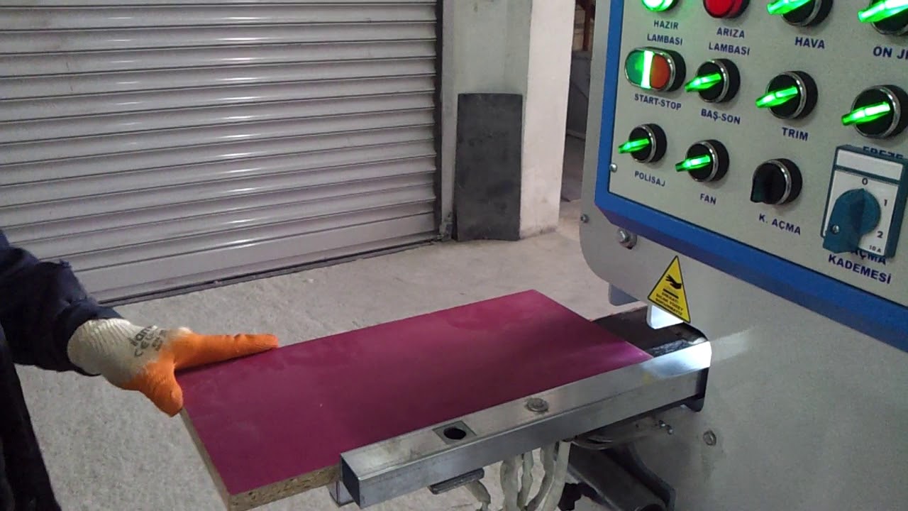 Öz Anadolu Makina - KBM 2000 Kenar Bantlama Makinası