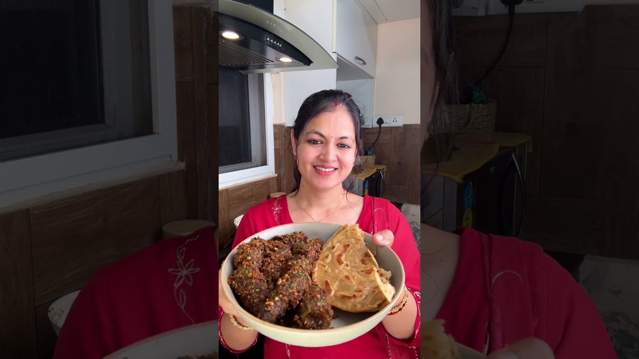 Bharwa karela no onion-garlic |हस्बेंड को पसंद नही है, फिर भी आज मांग-मांग कर |😅