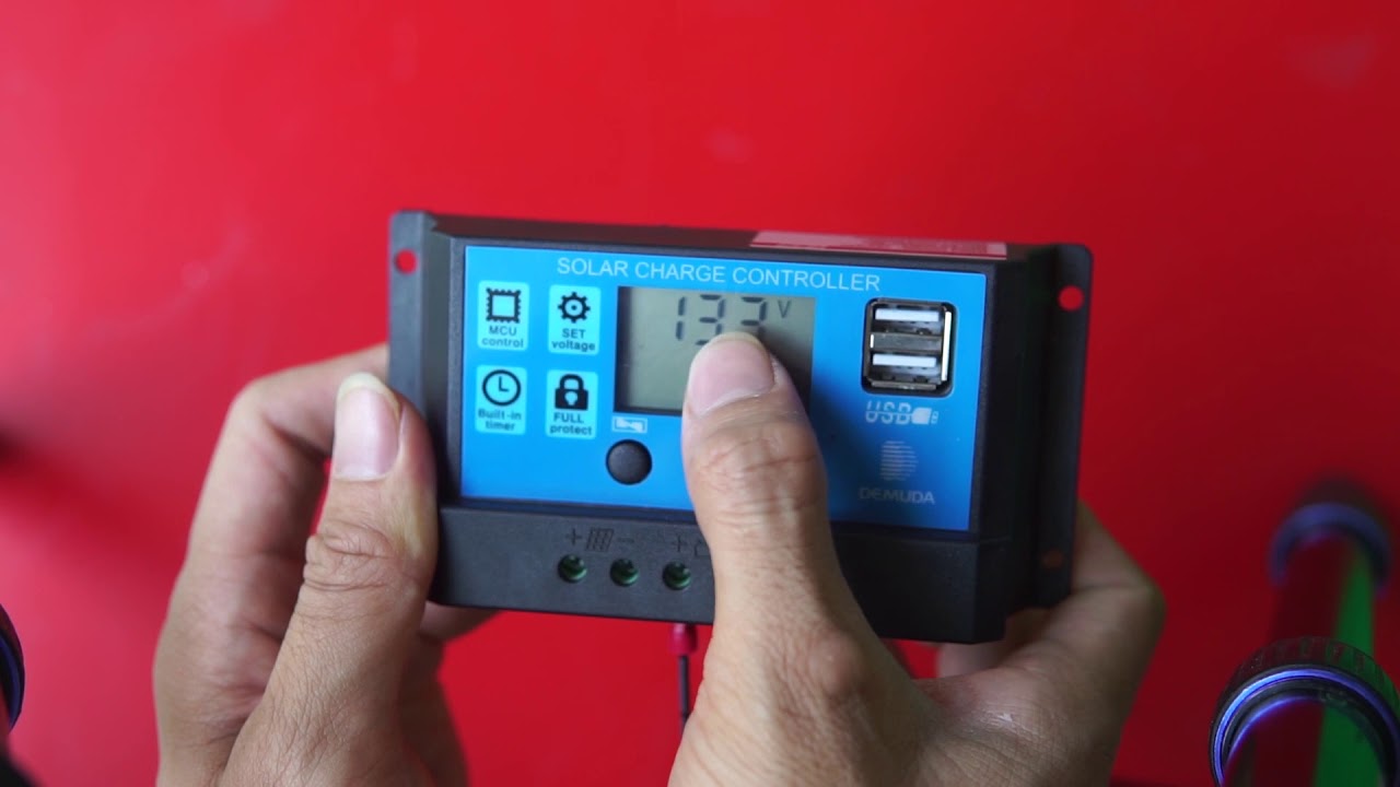 Hướng dẫn sử dụng Bộ điều khiển sạc pin năng lượng mặt trời 30A chi tiết