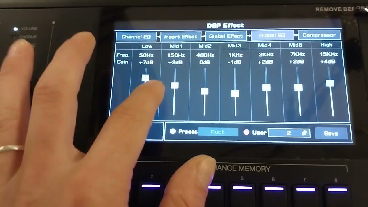 MEDELI AKX10 - DANTE ZEN MASTER SES EQ ÇIKIŞ AYARLARI COMPRESOR SETTINGS