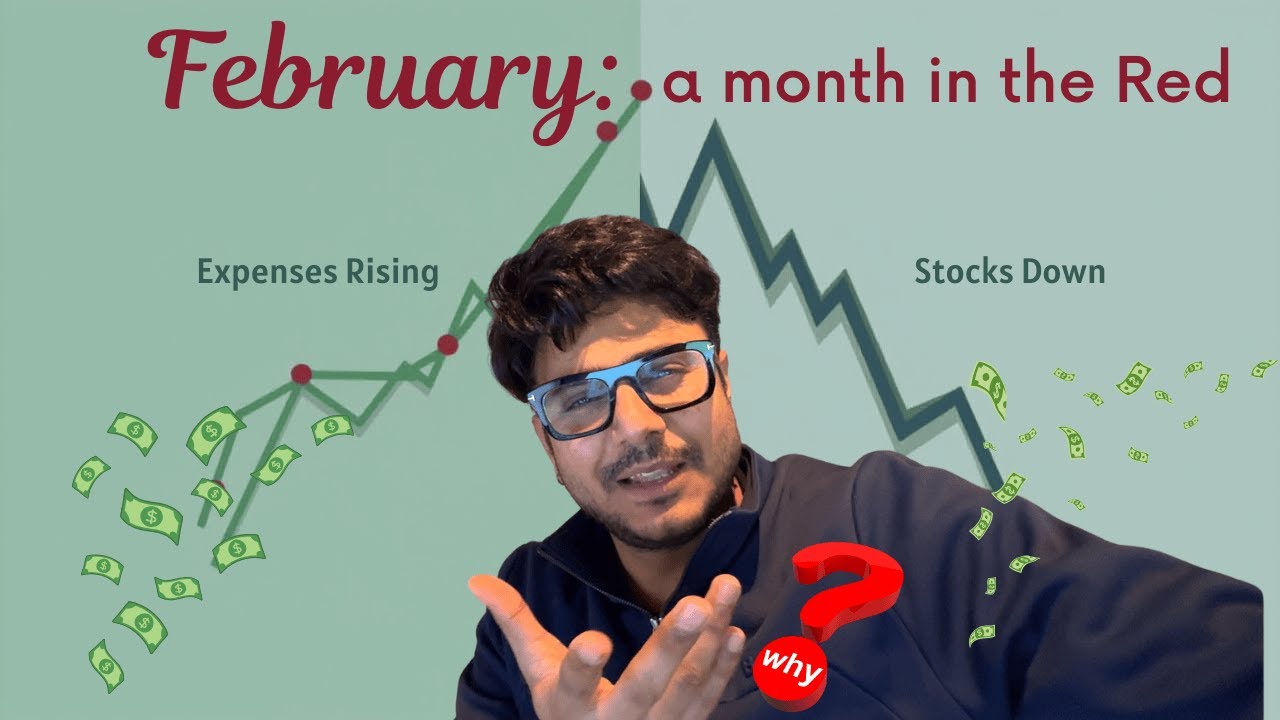 February = Kharche Pe Kharcha 💸📉 Stocks Bhi Down… Hey Bhagwan!