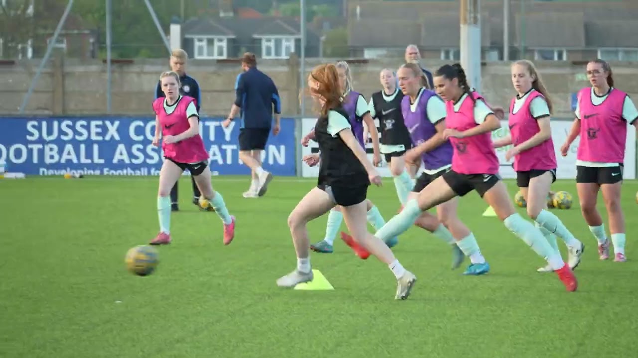Bexhill College Womens 1st Team County Cup Documentary