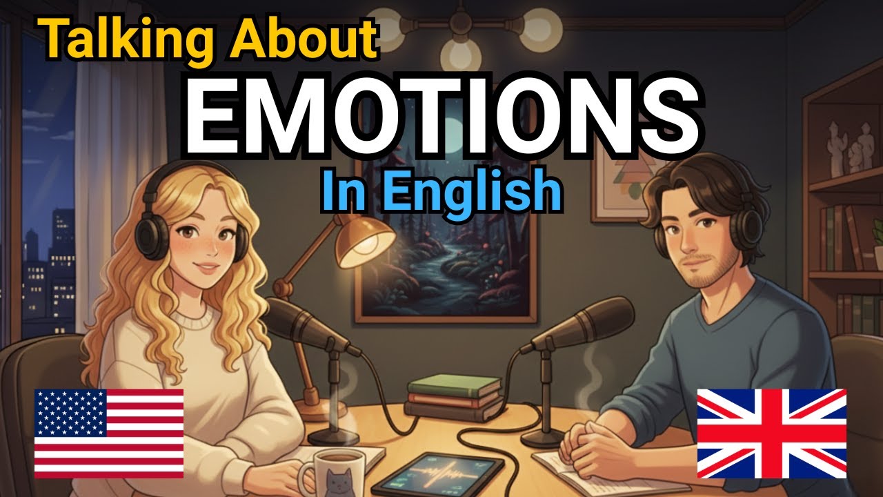 How to Talk About Emotions in English | Feelings Vocabulary & Real Conversations