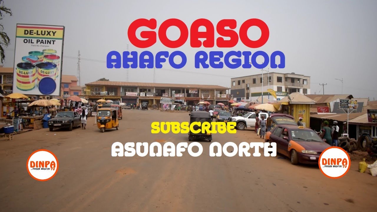 A Ride In Goaso, The Capital Of Ahafo Region - Dinpa TV