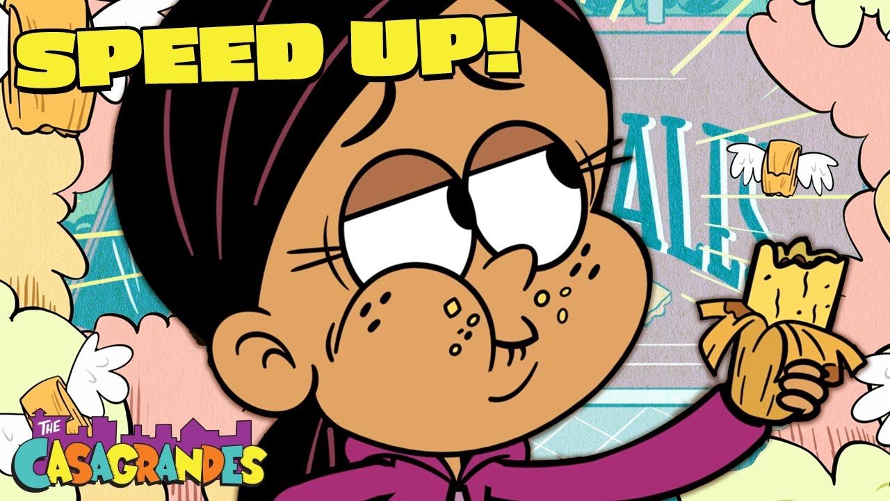 Anytime Someone Says &ldquo;Tamale&rdquo; It Speeds Up! | The Casagrandes