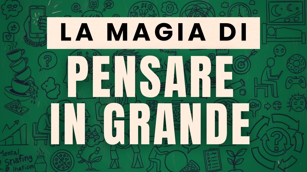 Sei programmato per pensare in piccolo. Come pensare in GRANDE [riassunto completo]