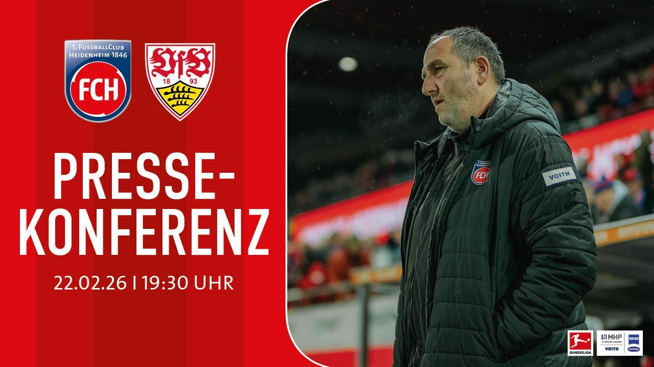 Die Pressekonferenz nach dem Spiel gegen Stuttgart