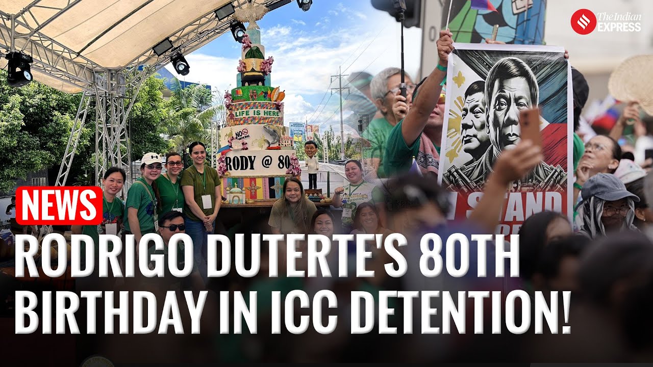 Ex Filipino Prez Rodrigo Duterte Marks 80th Birthday in ICC Detention