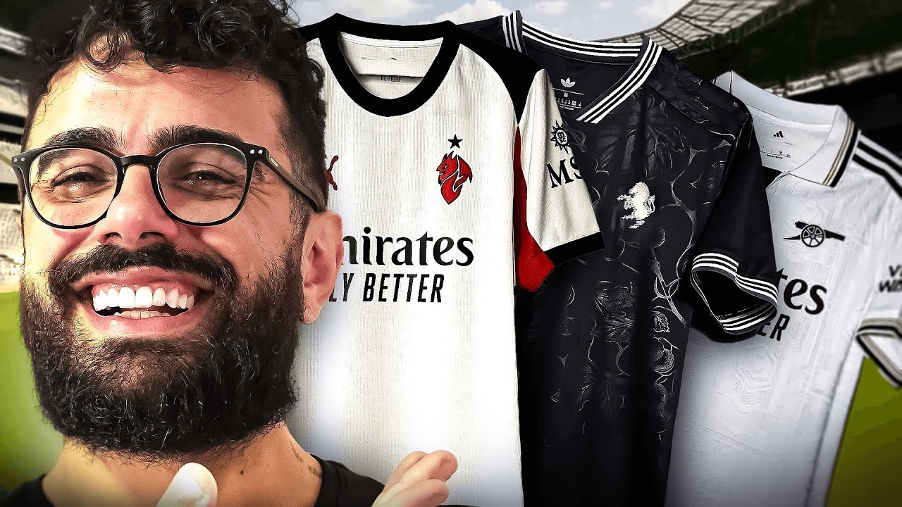 As 13 CAMISAS DE TIMES DE FUTEBOL mais BONITAS