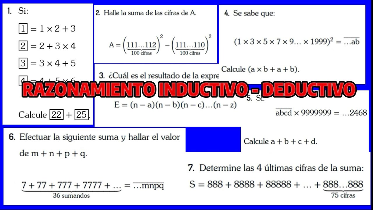 7 RAZONAMIENTO INDUCTIVO   DEDUCTIVO